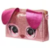 Purse Pets, Keepin’ It Clutch Dazzling Diva παιχνίδι κουτάβι και τσάντα καρπού με φωτεινά ουράνια μάτια, παιχνίδι για κορίτσια από 4 ετών