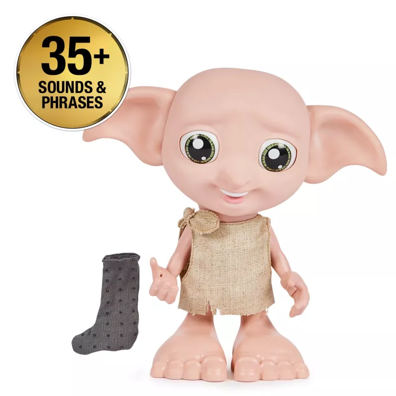Διαδραστικό παιχνίδι Wizarding World Harry Potter Dobby λειτουργία ομιλίας AAA πολύχρωμο