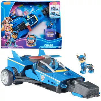 Αστυνομικό αυτοκίνητο PAW Patrol Chase’s Mighty Transforming Cruiser με φώτα και ήχους