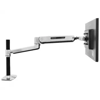 ERGOTRON Lx Sit Stand επιτραπέζια τοποθέτηση βραχίονας LCD (γυαλισμένο αλουμίνιο)