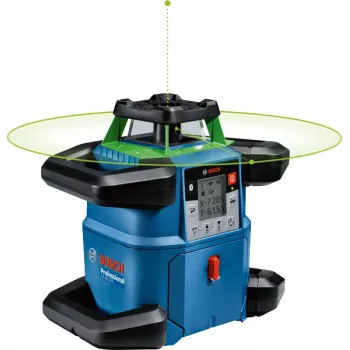 Περιστροφικός λέιζερ Bosch GRL 650 CVHG Professional 18 V με πράσινη γραμμή λέιζερ, L-BOXX