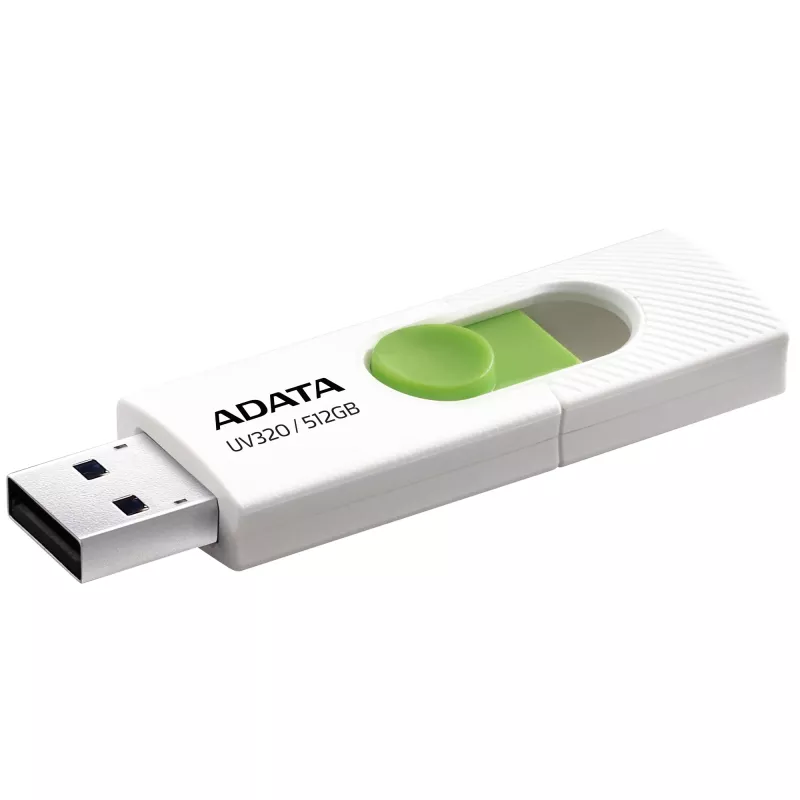 ADATA UV320 μνήμη USB 512 GB USB Type-A 3.2 Gen 1 (3.1 Gen 1) πράσινο, λευκό