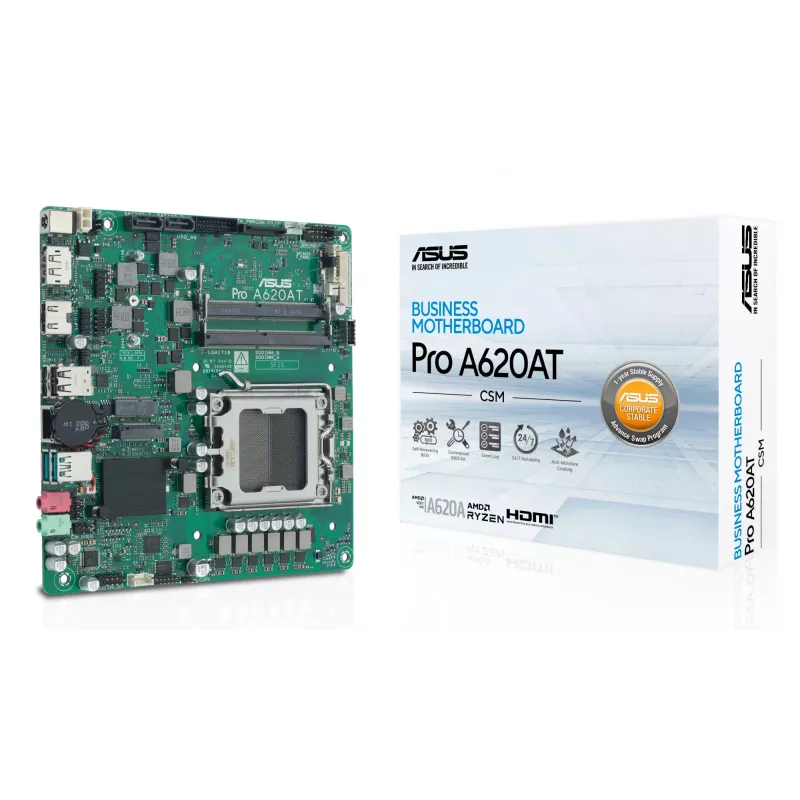 Μητρική κάρτα ASUS 90MB1L5M-M0EAYC AMD A620A Socket AM5 mini ITX