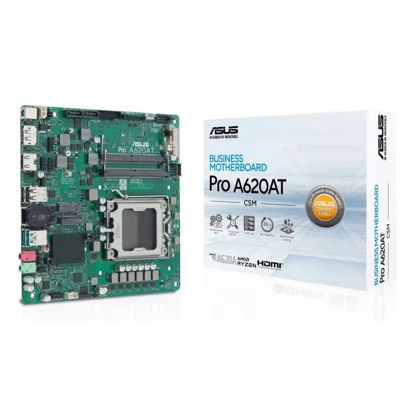 Μητρική κάρτα ASUS 90MB1L5M-M0EAYC AMD A620A Socket AM5 mini ITX