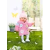 Σετ ρούχων κούκλας BABY born Ροζ σετ παλτό 43 cm πτυσσόμενο