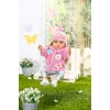 Σετ ρούχων κούκλας BABY born Ροζ σετ παλτό 43 cm πτυσσόμενο