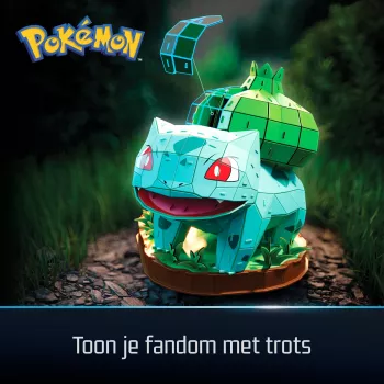 Spin Master 4D Build Pokémon Bulbasaur σετ μοντελισμού 3D 6075062, από 12 ετών