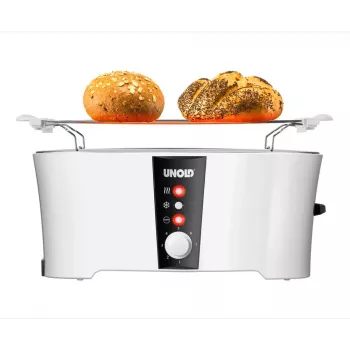 Τοστιέρα Unold Design Dual 4 φέτες 1350 W Μαύρο Λευκό