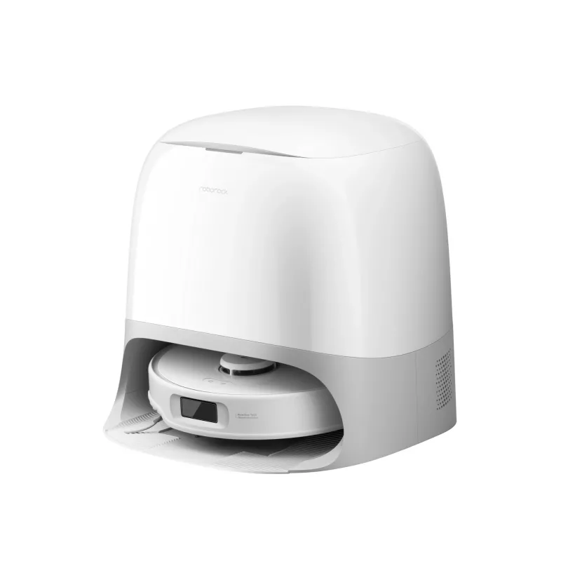 Roborock Qrevo Curv 5A1 0,325 L Μαύρο, Λευκό