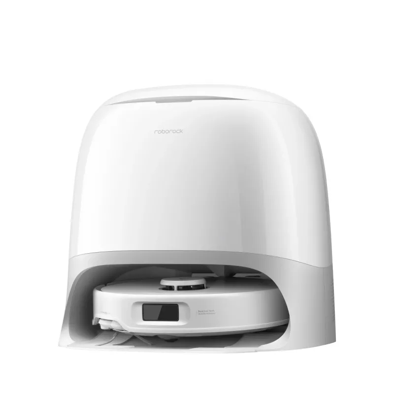 Roborock Qrevo Curv 5A1 0,325 L Μαύρο, Λευκό