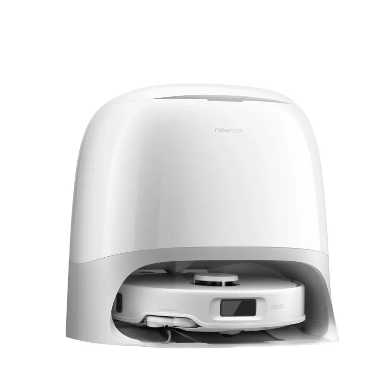 Roborock Qrevo Curv 5A1 0,325 L Μαύρο, Λευκό