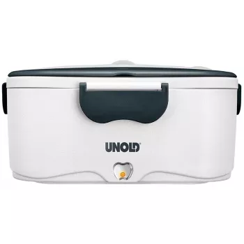 Unold 58850 ηλεκτρικό δοχείο φαγητού 1,5 l, δοχείο από ανοξείδωτο χάλυβα, λευκό
