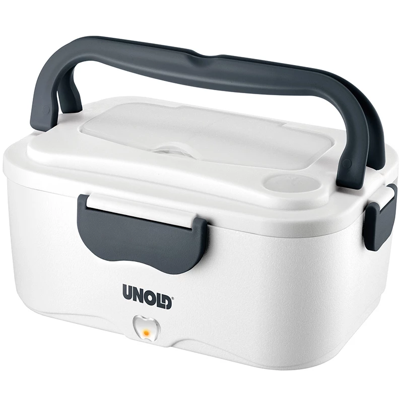 Unold 58850 ηλεκτρικό δοχείο φαγητού 1,5 l, δοχείο από ανοξείδωτο χάλυβα, λευκό