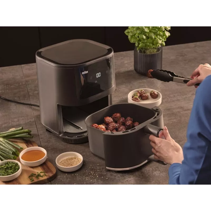 Braun MultiFry 3 Single 4.3 L Επιτραπέζια συσκευή 1500 W Φριτέζα αέρα Μαύρο