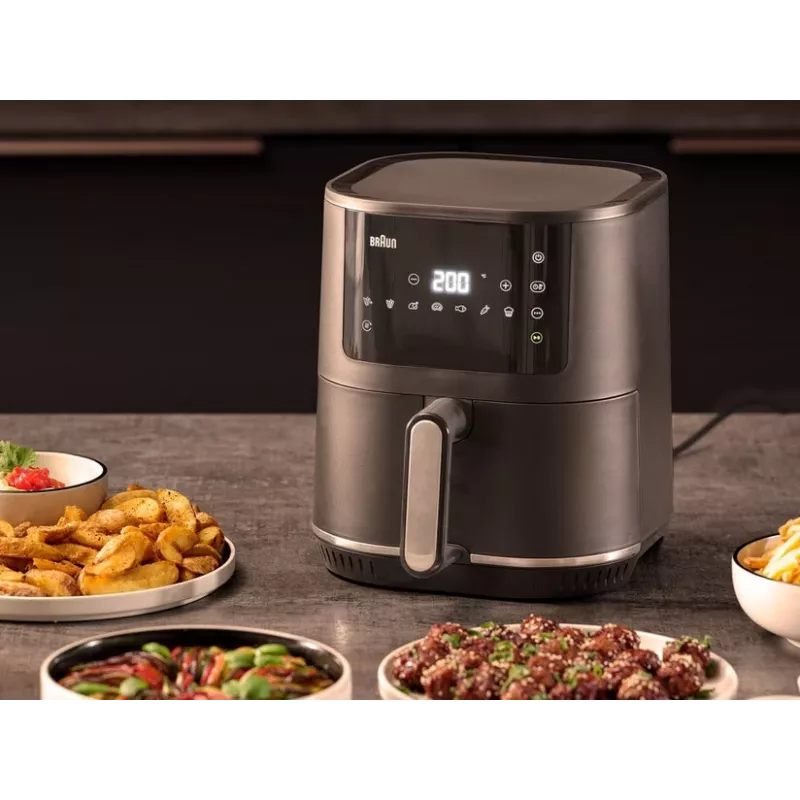 Braun MultiFry 3 Single 4.3 L Επιτραπέζια συσκευή 1500 W Φριτέζα αέρα Μαύρο