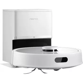 Roborock Q7 BF ρομποτική σκούπα με λειτουργία σφουγγαρίσματος, 8000 Pa, 210 m², 0,2 l, με σταθμό φόρτισης, λευκή