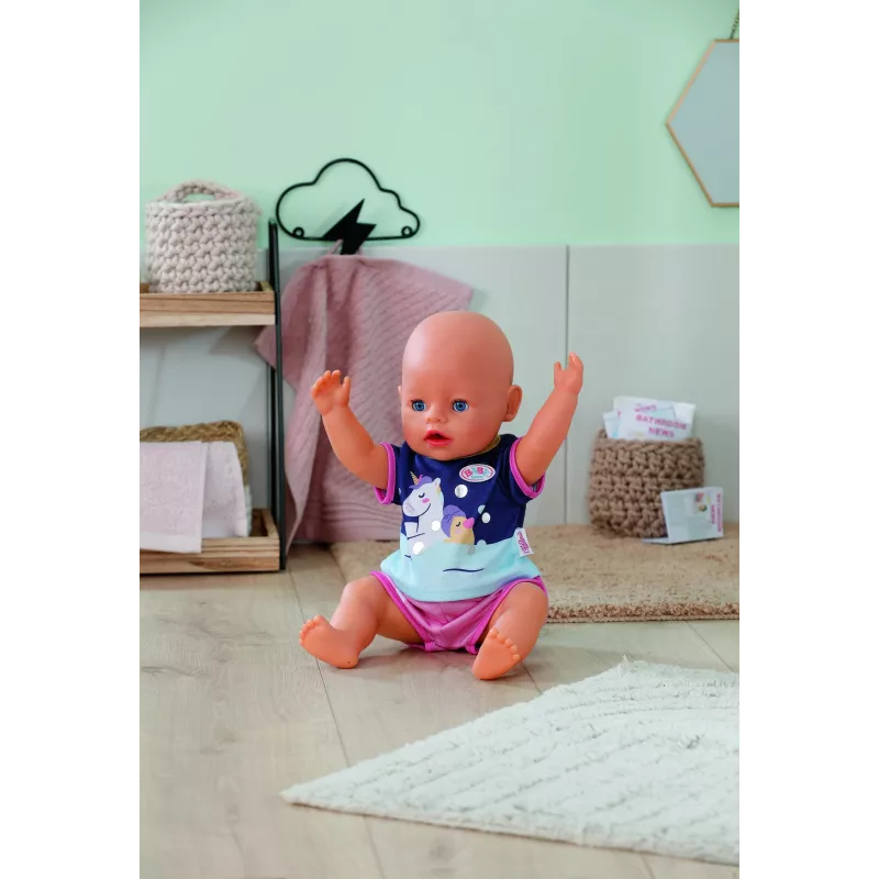 BABY born Μονόκερος Κοντό πιτζάμα 43cm Νυχτικό κούκλας