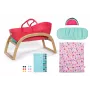 Κούνια κούκλας zapf creation BABY born 3-in-1 Pinplay — Έπιπλο κούκλας, μετατρεπόμενη κούνια/κρεβάτι/τσάντα μεταφοράς