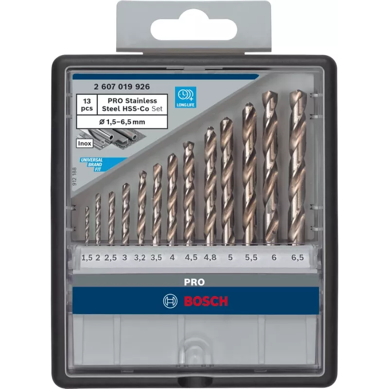 Σετ τρυπανιών Bosch HSS-σπειροειδές τρυπάνι Cobalt 2607019926