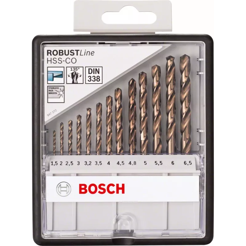 Σετ τρυπανιών Bosch HSS-σπειροειδές τρυπάνι Cobalt 2607019926