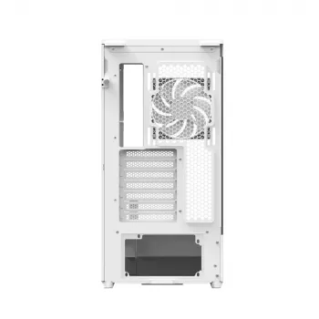 Κουτί υπολογιστή AEROCOOL Geh Midi P500A Λευκό — Midi-Tower ATX κουτί, λευκή επιφάνεια
