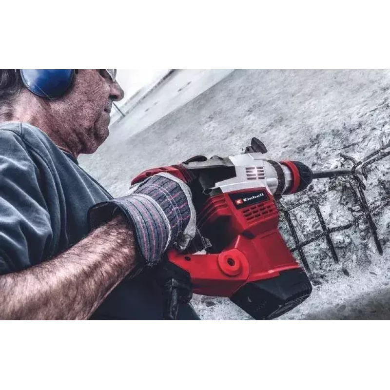 Einhell TE-RH 38 3F περιστροφικό σφυρί 4257959, 1050 W, 9 J, SDS-max, κόκκινο/μαύρο