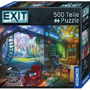 Παζλ Kosmos EXIT – Das Puzzle: Das verborgene Atelier, 500 τεμ.