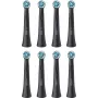 Oral-B iO Ultimate Clean Ανταλλακτικές κεφαλές βούρτσας — Συσκευασία 8 τεμ., Μαύρο, για ανώτερη αφαίρεση πλάκας