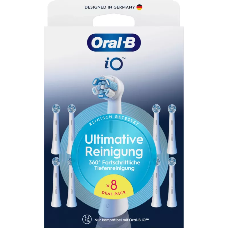 Oral-B Κεφαλή οδοντόβουρτσας 8 τεμ. Λευκό