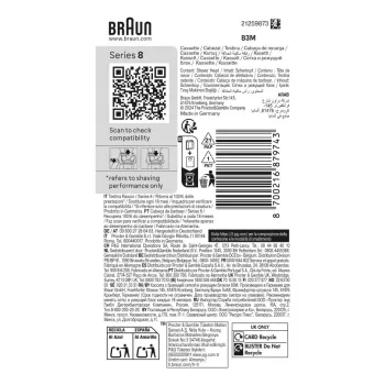 Κεφαλή ξυρίσματος Braun Series 8 83 M