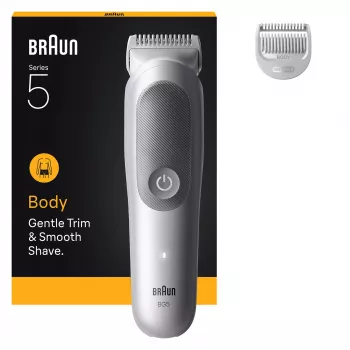 Κουρευτική μηχανή σώματος BRAUN BG 5500 244787 — αδιάβροχη επαναφορτιζόμενη κουρευτική μηχανή σώματος