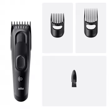 Κουρευτική μηχανή/Trimmer Braun HC5530 μαύρο 17 Nickel-Metal Hydride (NiMH)