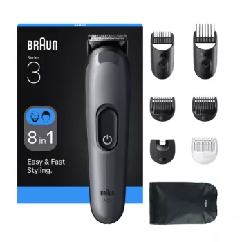 Κουρευτική μηχανή/Trimmer Braun AIO3540 μαύρο, γκρι 14 Nickel-Metal Hydride (NiMH)