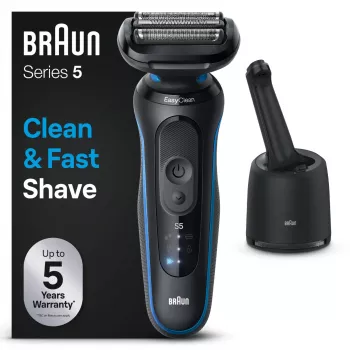 Braun Series 5 52-B7000cc ξυριστική μηχανή με μεμβράνη trimmer μαύρο μπαταρία ιόντων λιθίου