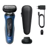 Ηλεκτρική ξυριστική μηχανή BRAUN Series 6 62-B1200S υγρή & στεγνή με ενσωματωμένο trimmer γενειάδας