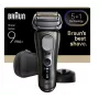 Ξυριστική μηχανή με μεμβράνη Braun Series 9 Pro+ 9615S μαύρο γκρι ανοξείδωτο χάλυβα