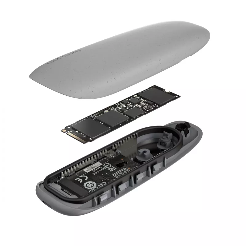 Θήκη SSD ASUS COBBLE Gray M.2 PCI Express 90DD02R6-M09000