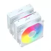 FSP MP7-WA ψύκτρα αέρος CPU, 120 mm, 800–1800 σ.α.λ., 32 dB, LGA1851/1700/1200, AM4/AM5, λευκό
