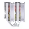 FSP MP7-WA ψύκτρα αέρος CPU, 120 mm, 800–1800 σ.α.λ., 32 dB, LGA1851/1700/1200, AM4/AM5, λευκό