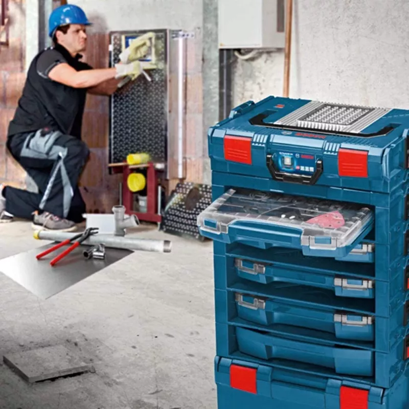 Εργαλειοθήκη Bosch i-BOXX 53 set 10 Professional Πολύχρωμο ABS-Πλαστικό