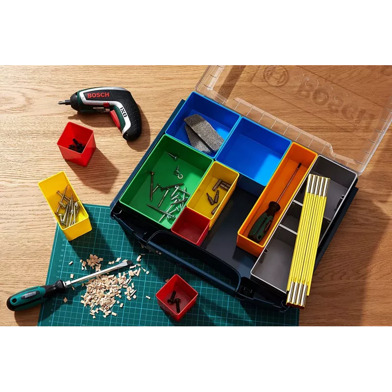 Εργαλειοθήκη Bosch i-BOXX 53 set 10 Professional Πολύχρωμο ABS-Πλαστικό