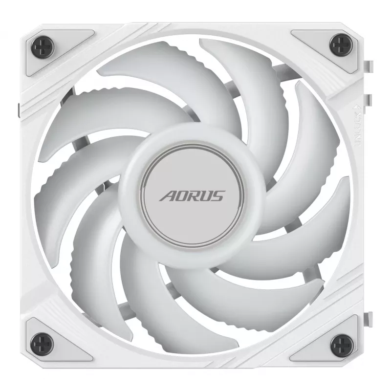 Ανεμιστήρας θήκης Gigabyte AORUS EZ CHAIN FAN 120 ICE, 120 mm, λευκό, GP-ECFAN1201 ICE