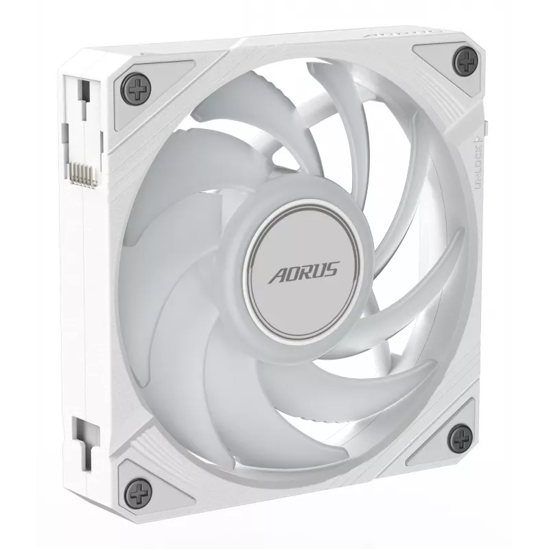 Ανεμιστήρας θήκης Gigabyte AORUS EZ CHAIN FAN 120 ICE, 120 mm, λευκό, GP-ECFAN1201 ICE