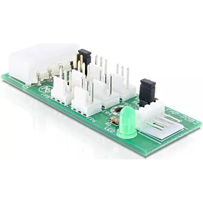 DELOCK Πλακέτα διανομής 6x ανεμιστήρες 5V/12V