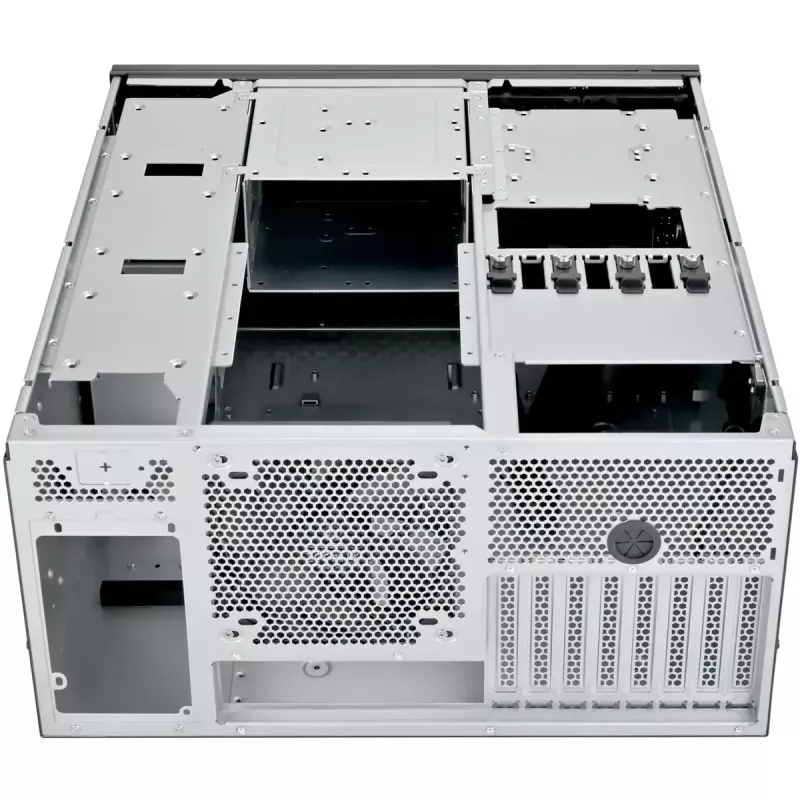 Θήκη rack SILVERSTONE RM53-502 — 19 ιντσών server rack chassis, μαύρο