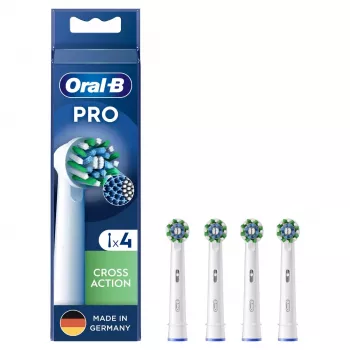 Oral-B CrossAction 4 τεμ. λευκό