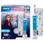 Oral-B Vitality Pro Frozen παιδική περιστροφική-παλινδρομική οδοντόβουρτσα μαύρο, γκρι