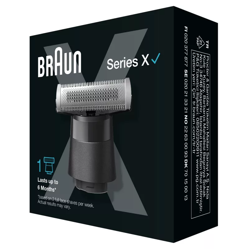 Κεφαλή ξυρίσματος Braun XT20 1 κεφαλή μαύρο