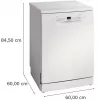 Bosch Serie 2 SMS2HTW08E Πλυντήριο πιάτων Ελεύθερο 13 σερβίτσια