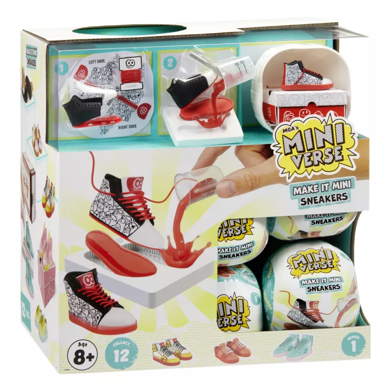 Miniverse Make It Mini Sneakers σε PDQ, 8 ετών, Πολύχρωμο, Πλαστικό